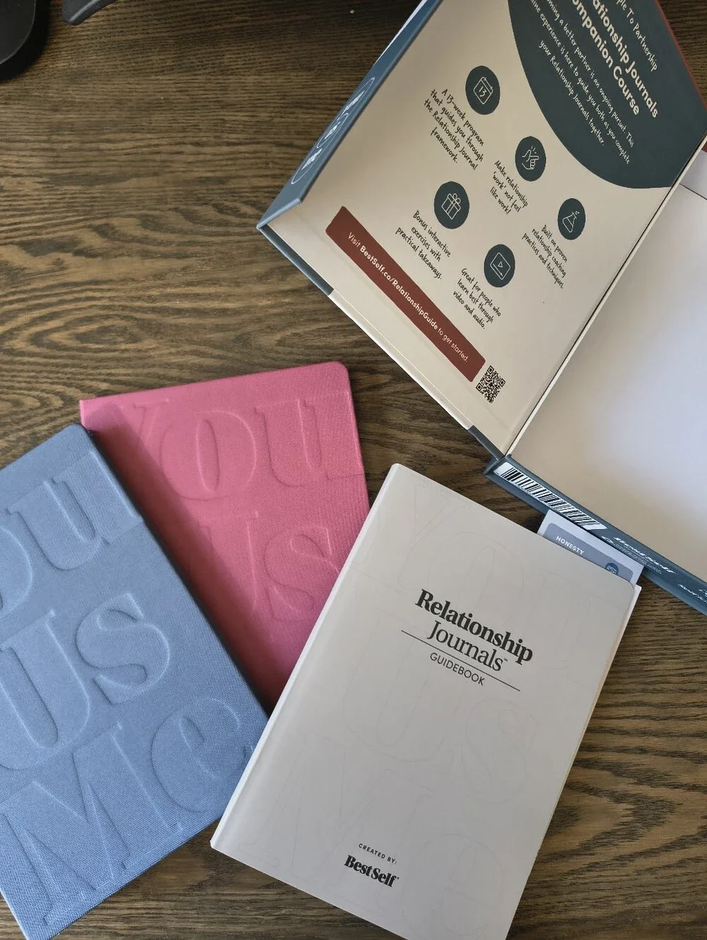 Relationship Journals Guided Couples Workbook